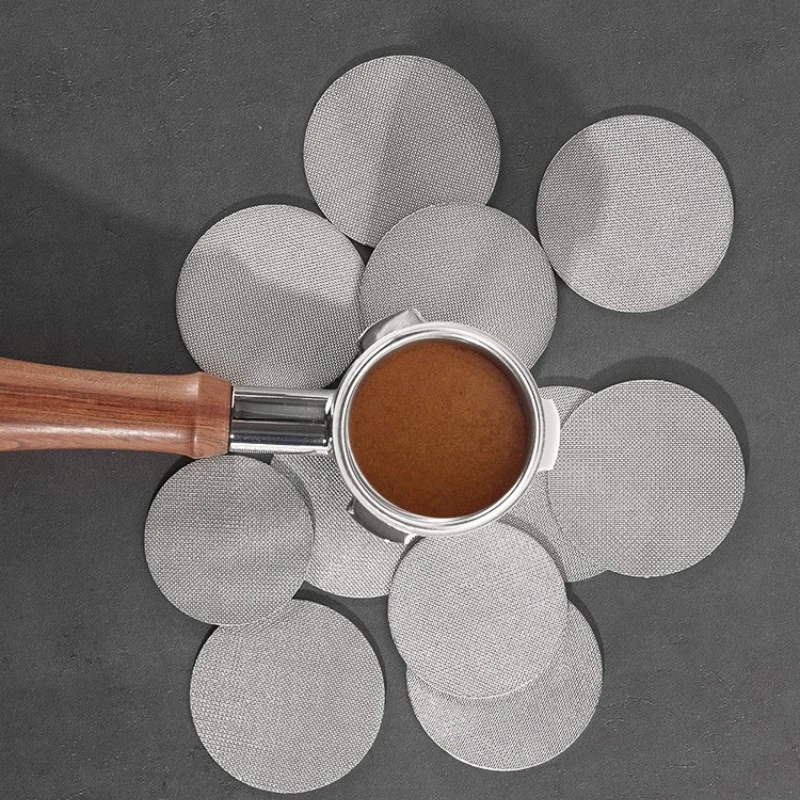 Puck Screen Mesh - 51/53/58mm Reusable Coffee Filter Screen Heat