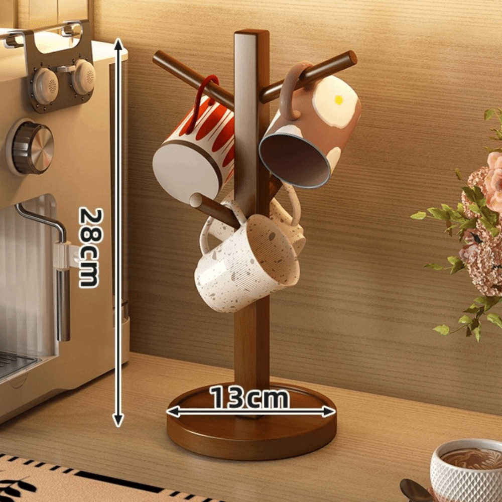 Coffee Equipment Rack - Tree Shape Coffee Mug Holder 4/6