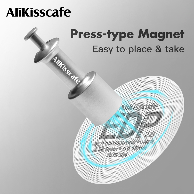 Coffee Equipment Rack - AliKisscafe Espresso Puck Screen Magnetic Remover