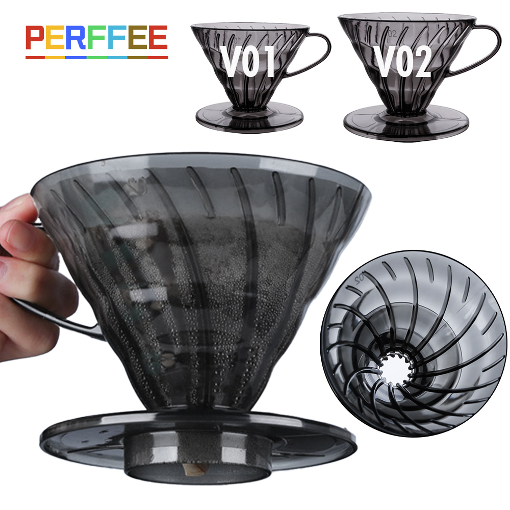 Dosing Funnel Ring - Coffee Filters V Shape Plastic Coffee