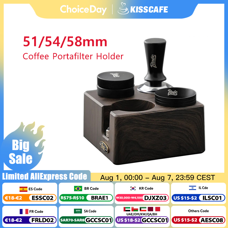 Portafilter 58Mm - Coffee Tamping Station Stand Portafilter Holder