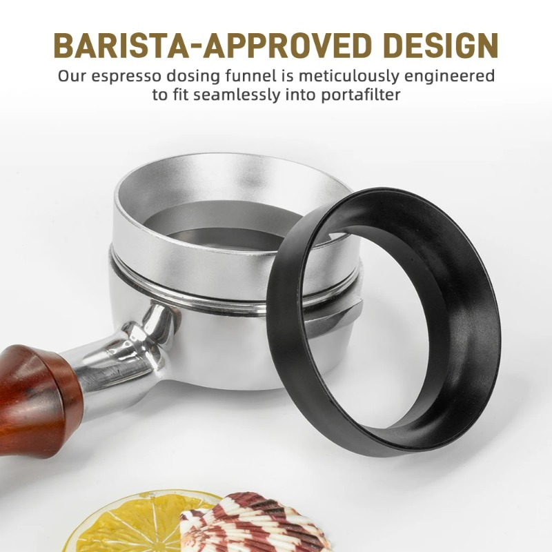 Dosing Funnel Ring - 51/53/58mm ABS Espresso Dosing Funnel Universal