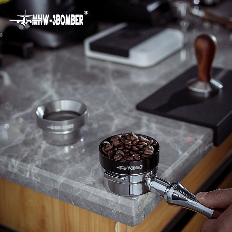 MHW-3BOMBER Coffee Dosing Ring - đánh giá và giá Dosing Funnel Ring