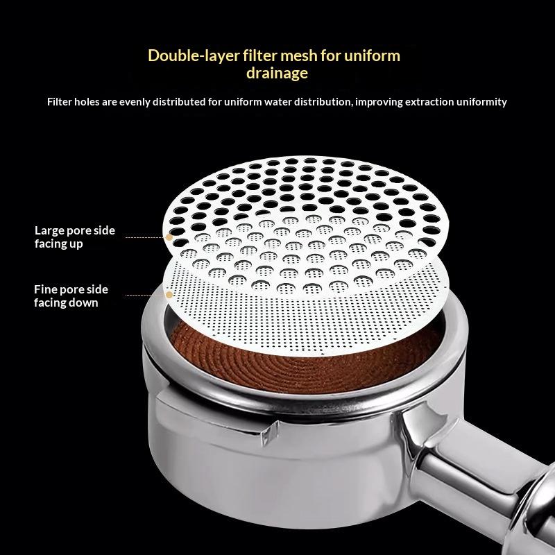 51/53/58mm Reusable Coffee Puc - đánh giá và giá Puck Screen Mesh