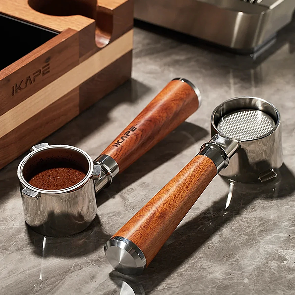 IKAPE Bottomless Portafilter f - đánh giá và giá Portafilter 58Mm