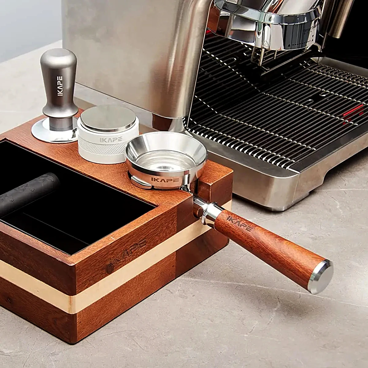 IKAPE Bottomless Portafilter f - đánh giá và giá Portafilter 58Mm