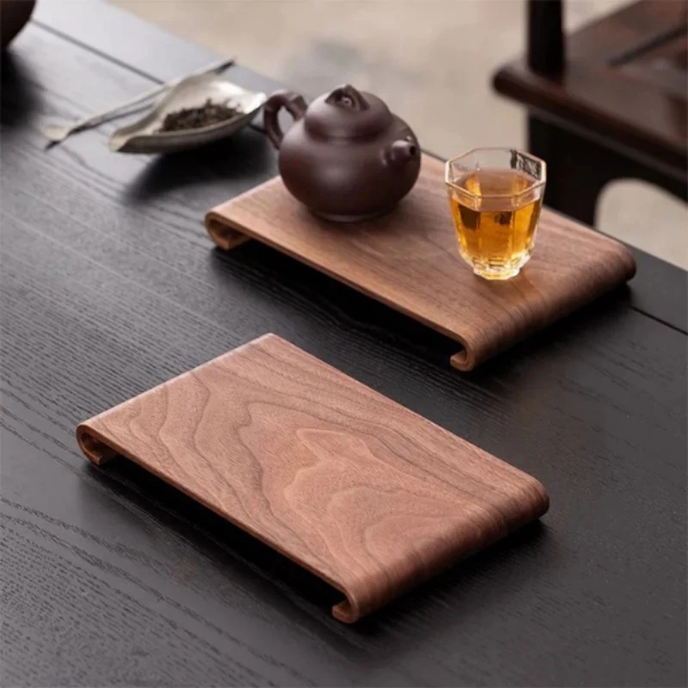 Wooden Coffee Tea Tray Rectang - đánh giá và giá Coffee Equipment Rack