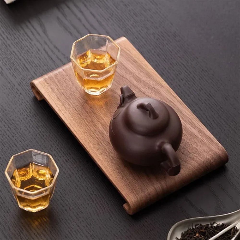 Wooden Coffee Tea Tray Rectang - đánh giá và giá Coffee Equipment Rack