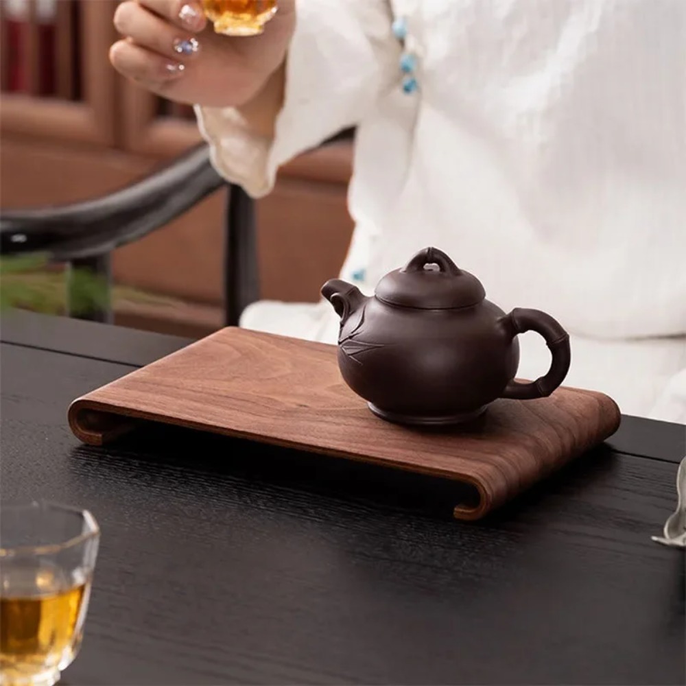 Wooden Coffee Tea Tray Rectang - đánh giá và giá Coffee Equipment Rack