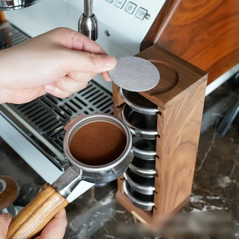 51/53/58mm Coffee Powder Bowl  - đánh giá và giá Coffee Equipment Rack