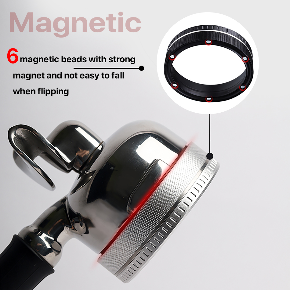 Magnetic Coffee Dosing Funnel, - đánh giá và giá Dosing Funnel Ring