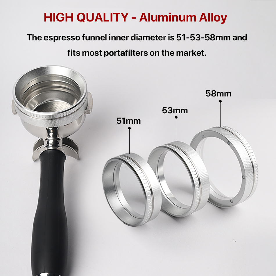 Magnetic Coffee Dosing Funnel, - đánh giá và giá Dosing Funnel Ring