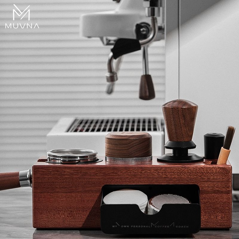 MUVNA Coffee Tamper Station Wo - đánh giá và giá Portafilter 58Mm