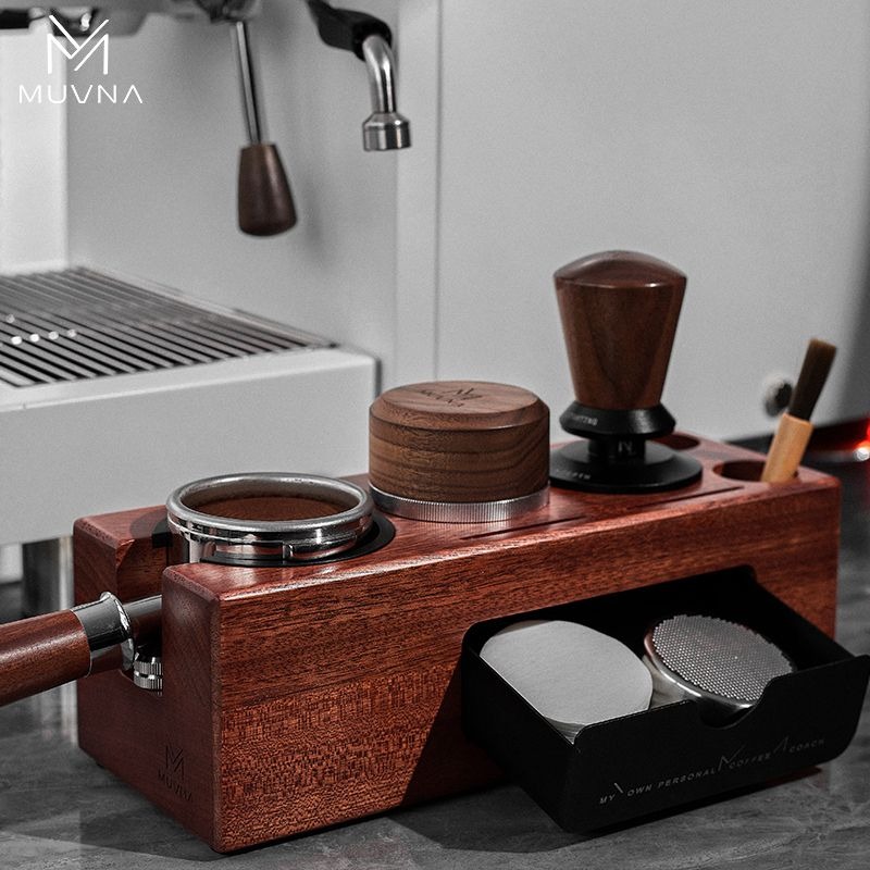 MUVNA Coffee Tamper Station Wo - đánh giá và giá Portafilter 58Mm
