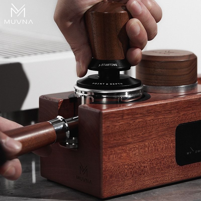 MUVNA Coffee Tamper Station Wo - đánh giá và giá Portafilter 58Mm