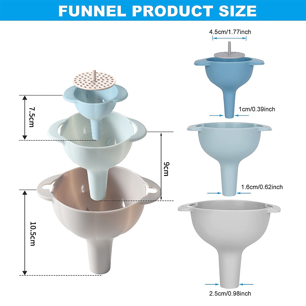4 in 1 Kitchen Funnels for Fil - đánh giá và giá Dosing Funnel Ring