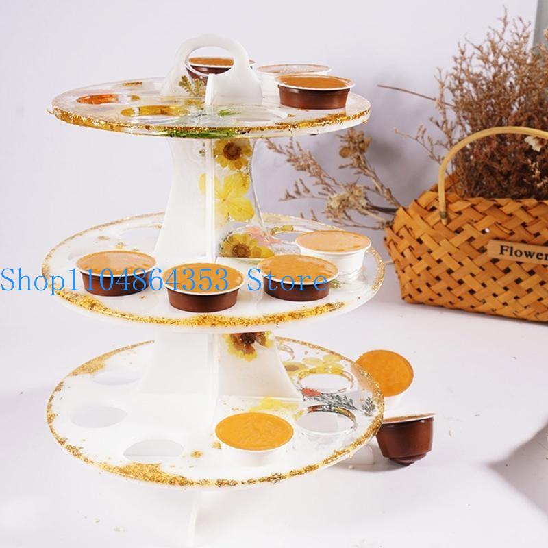 652F Khuôn Nhựa Epoxy Làm Dày  - đánh giá và giá Coffee Equipment Holder