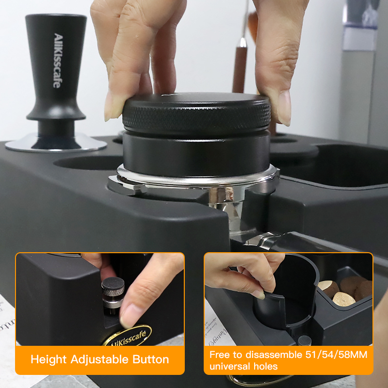Espresso Tamping Station With  - đánh giá và giá Portafilter 58Mm
