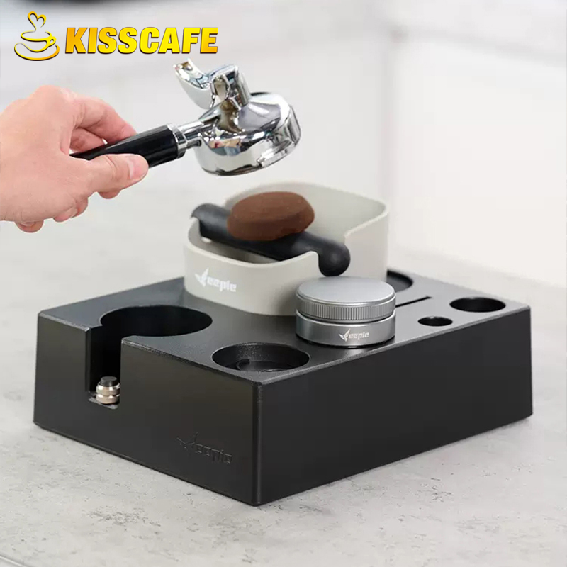 Coffee Tamper Station Mat Stan - đánh giá và giá Portafilter 58Mm