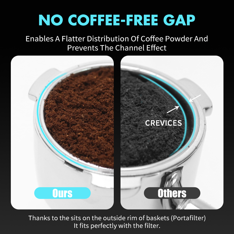 AliKisscafe Espresso Dosing Ri - đánh giá và giá Dosing Funnel Ring